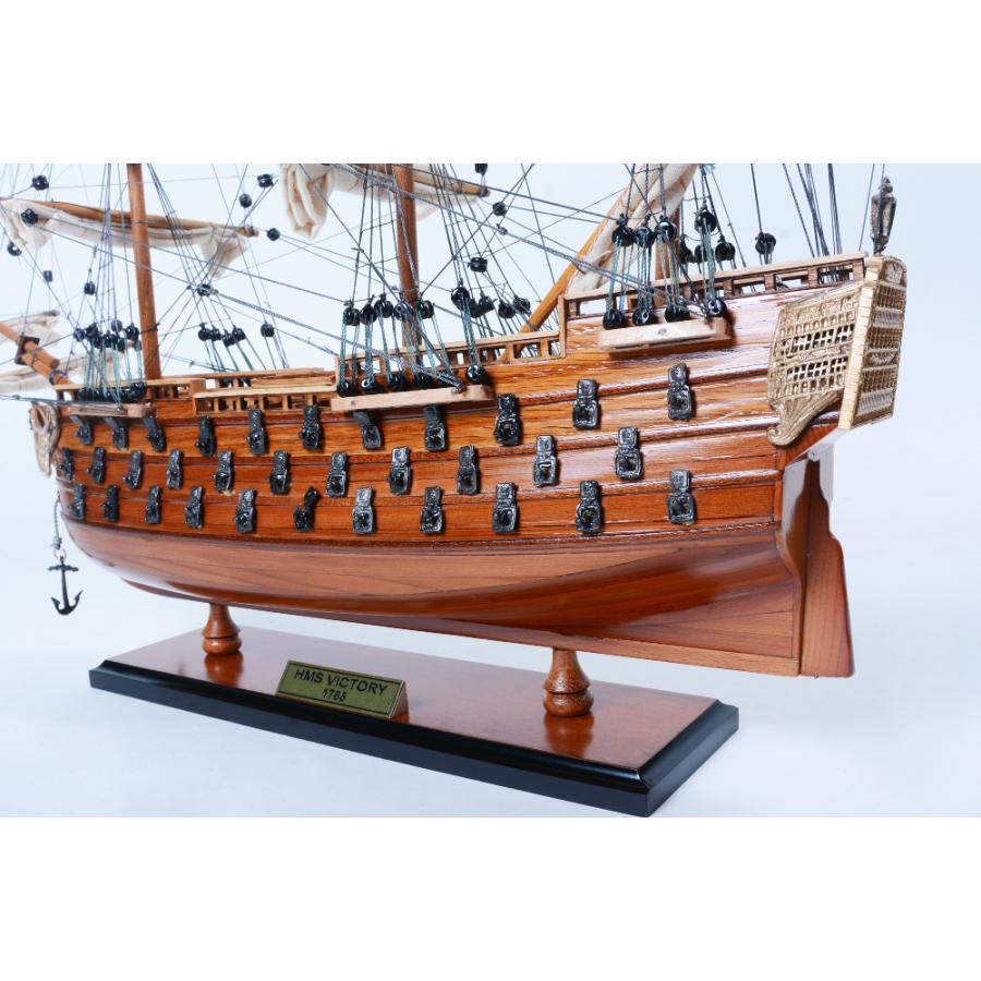 帆船模型 完成品 木製 HMS ヴィクトリー号 Victory モデルシップ 全長