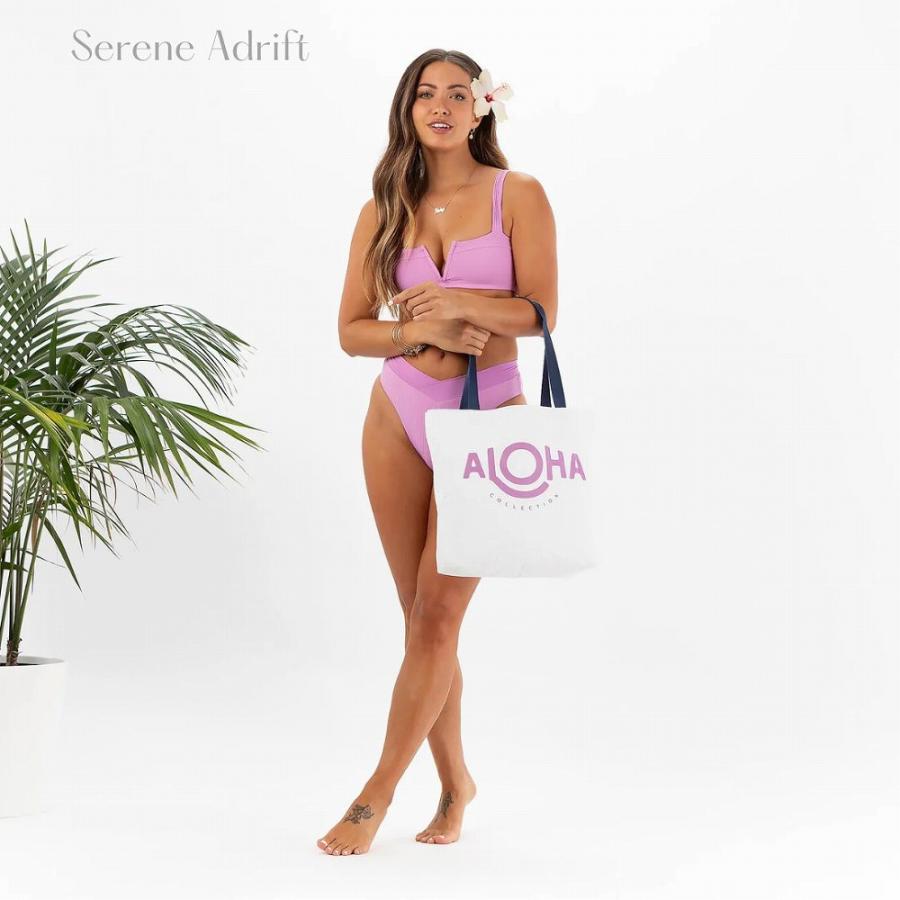 ALOHA アロハコレクション リバーシブルトートバッグ レディース 通販