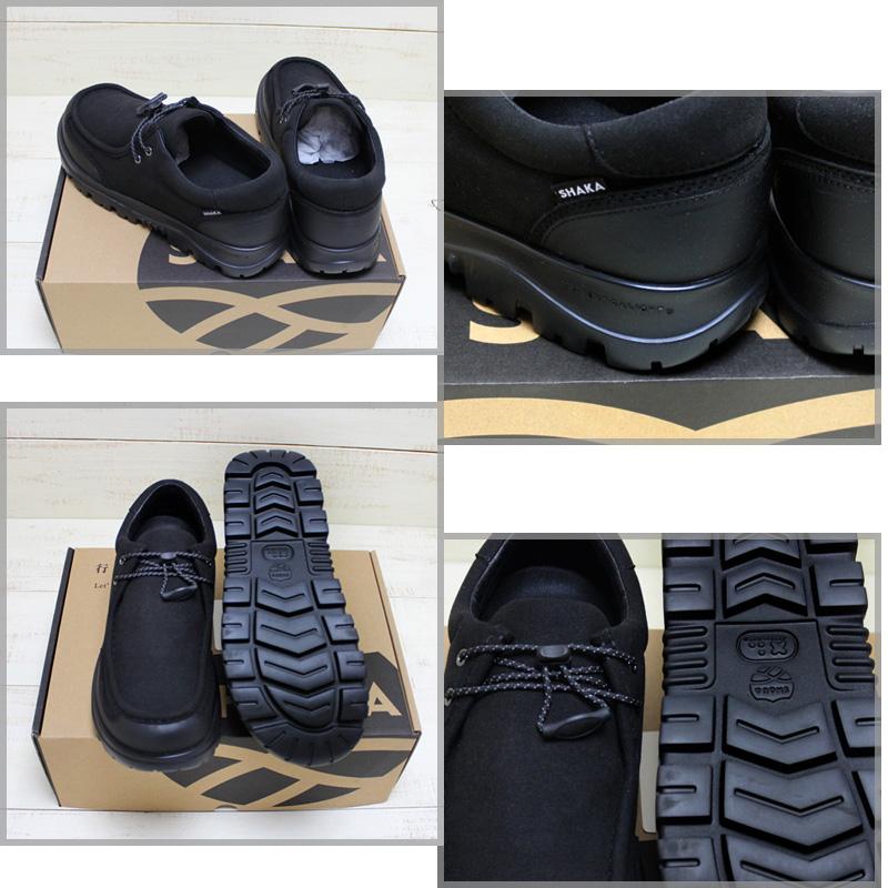 SHAKA（シャカ） トレイルチロルモック ex ブラック 黒 Trail Tyrol