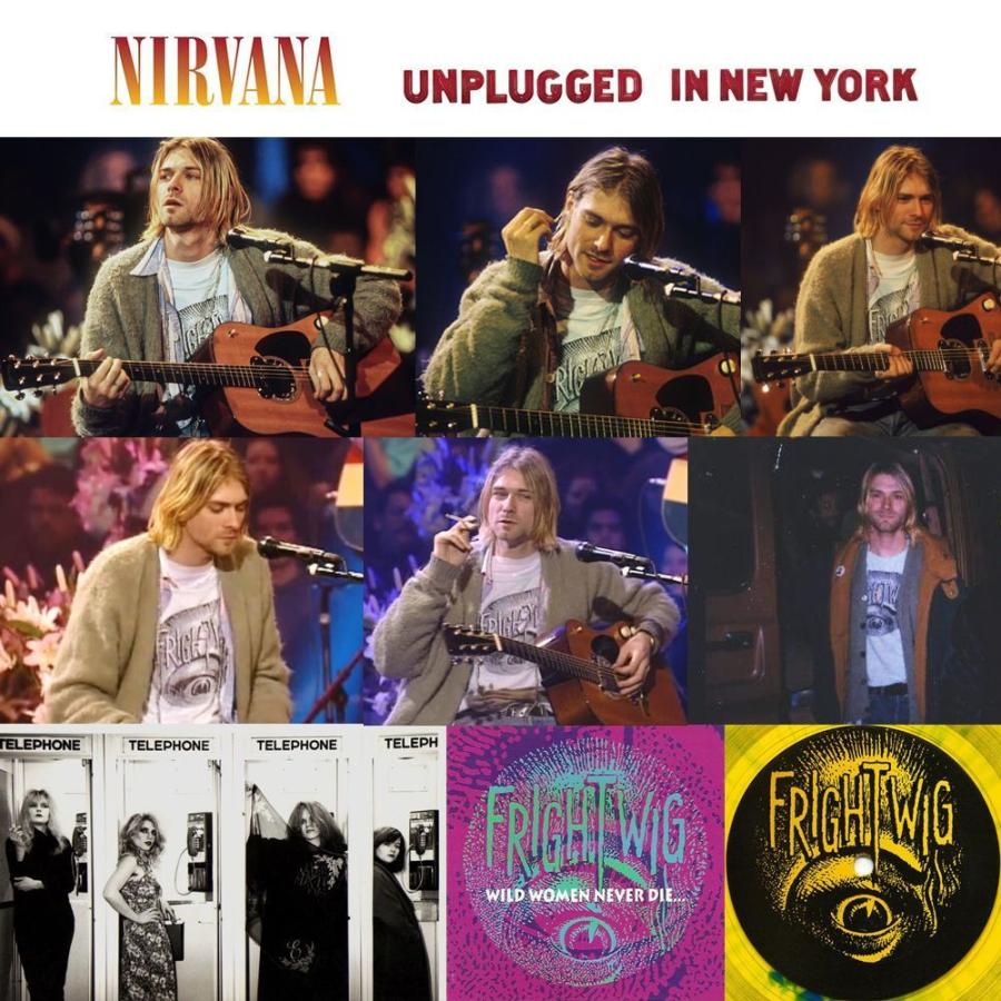 XLサイズ]Nirvana カート・コバーン着用 Frightwig （フライトウィグ