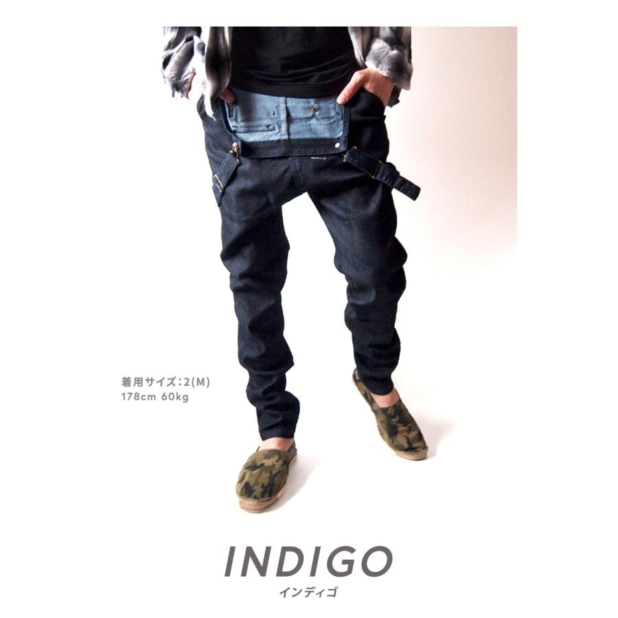 BEATJIVE（ビートジャイブ） オーバーオール サルエルパンツ デニム