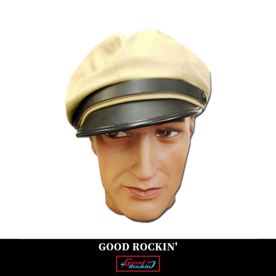 帽子 モーターサイクルキャップ GOOD ROCKIN' ロカビリーファッション