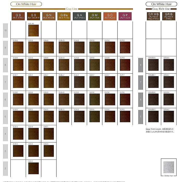 PROSTEP ホーユー プロステップ グレイカラー GS 6 80g グレイ