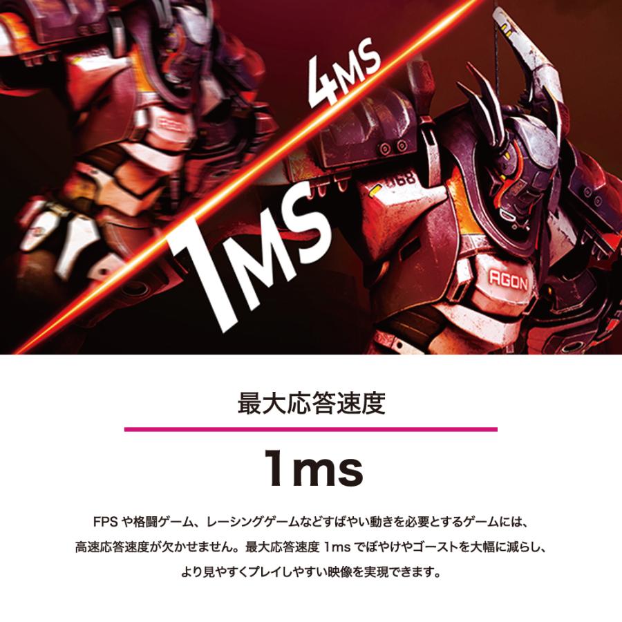 AOC エーオーシー AGON ゲーミングモニター 27インチ AG273FXR/11