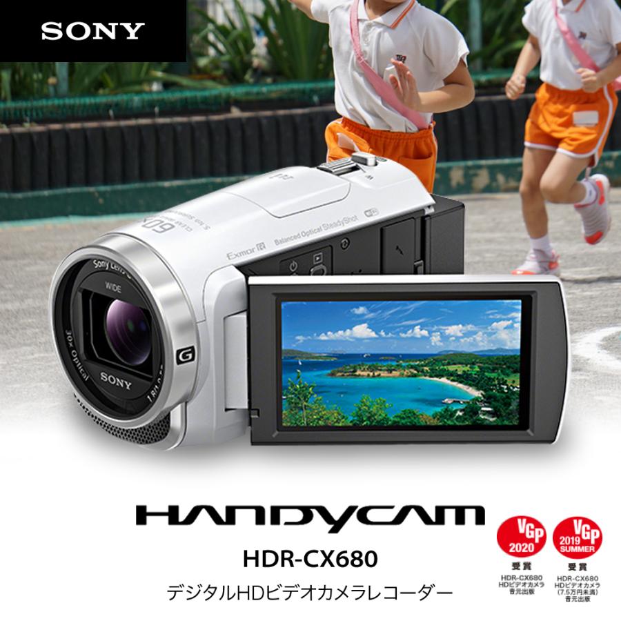 SONY HDR-CX680 デジタルビデオカメラ ソニー ハンディカム Amazon