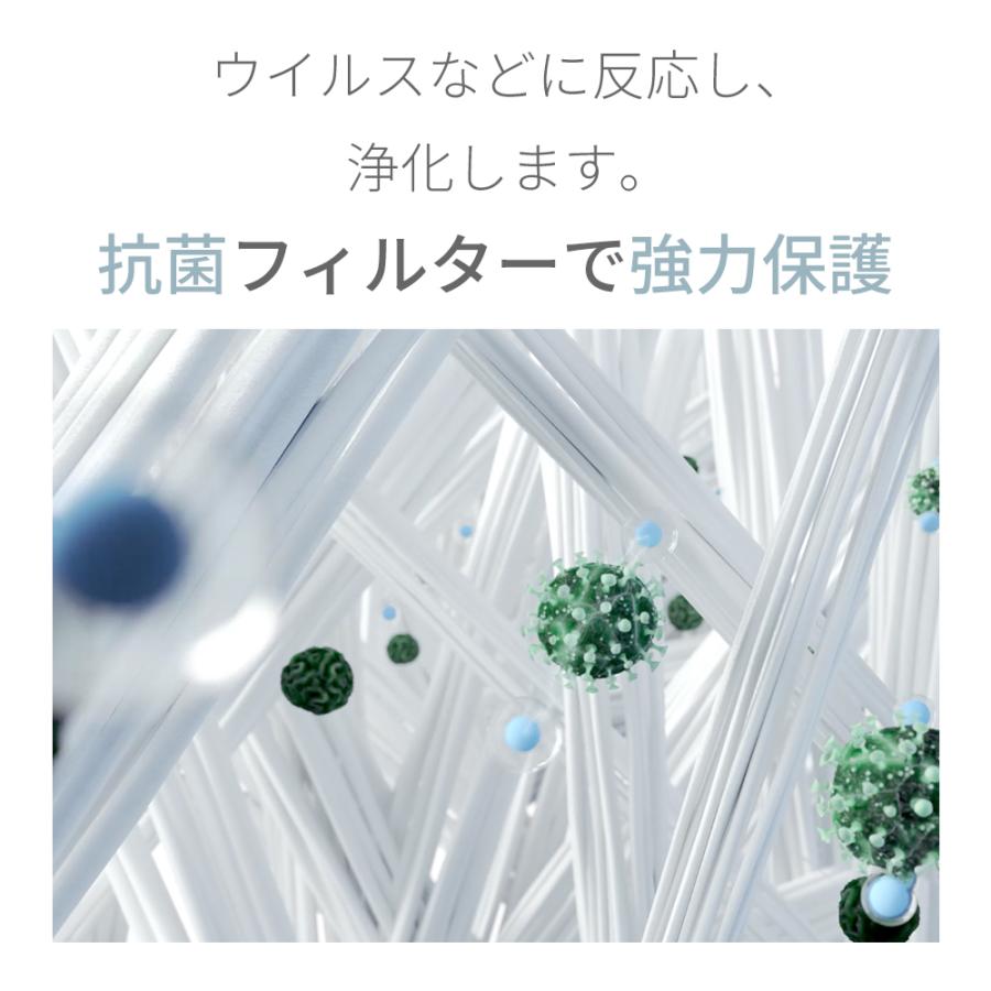 空気清浄機 小型 23畳対応 花粉対策 3段階切替 マイナスイオン 除菌