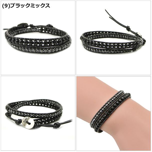 CHAN LUU チャンルー ブレスレット ストーンビーズミックス 2連ラップ