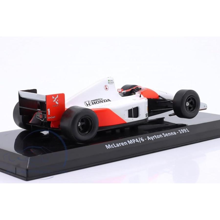F1 1/24 アイルトン セナ ミニカー マクラーレン ホンダ MP4/6