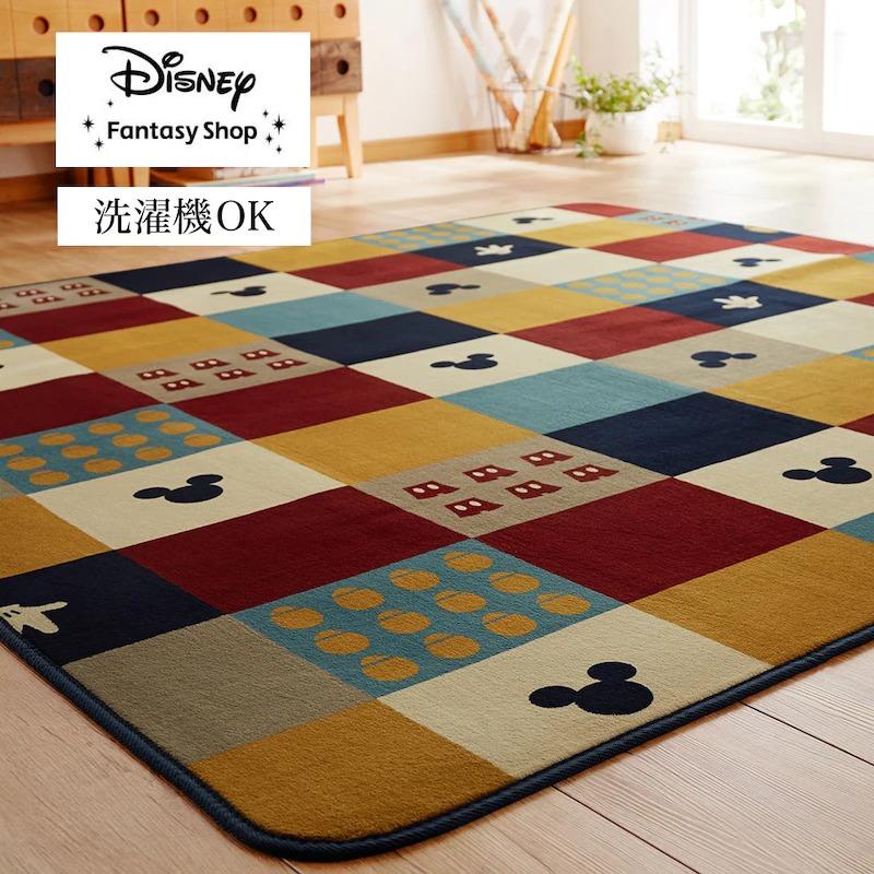 Disney（ディズニー） ラグマット ラグ マット 洗える ウレタン入り