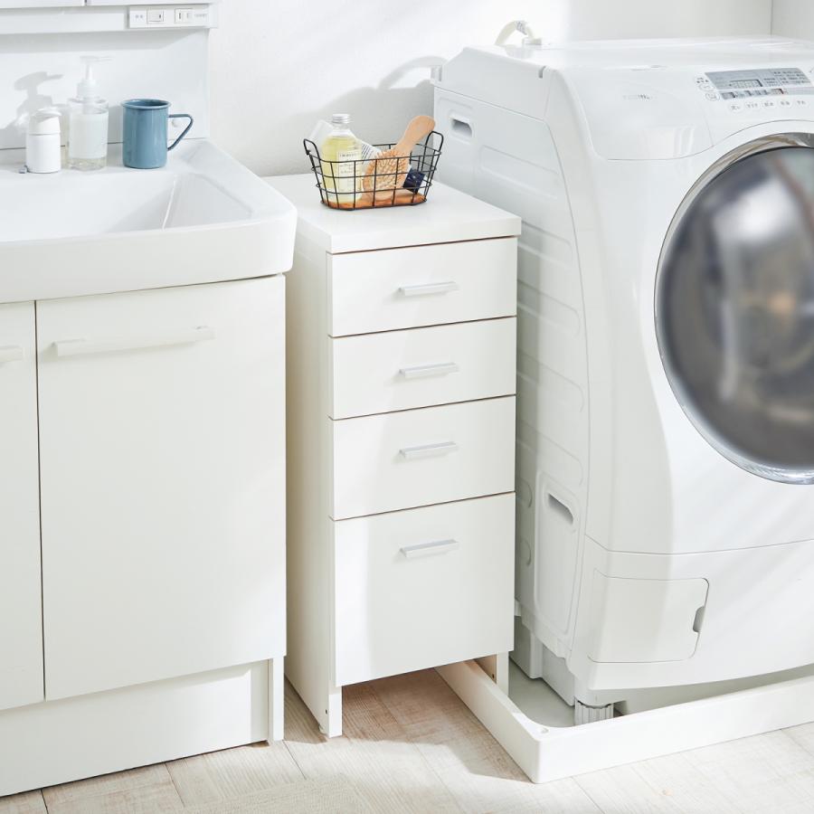 ランドリーチェスト 洗面所収納 隙間収納 サニタリー収納 ランドリー