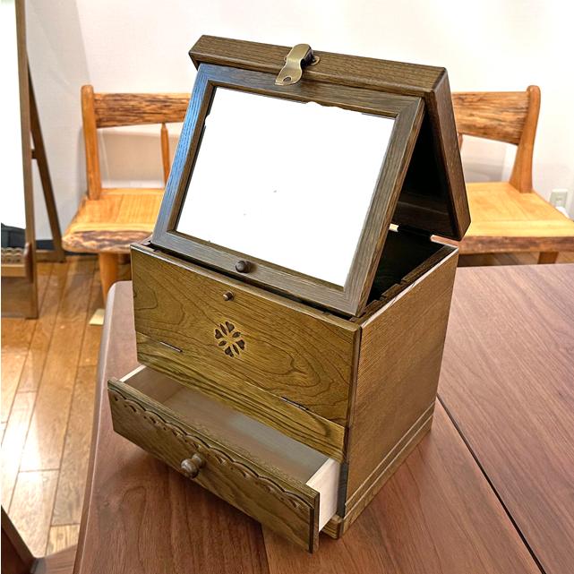 パリの雑貨屋 メイクボックス FG-266 / コスメティックボックス 収納