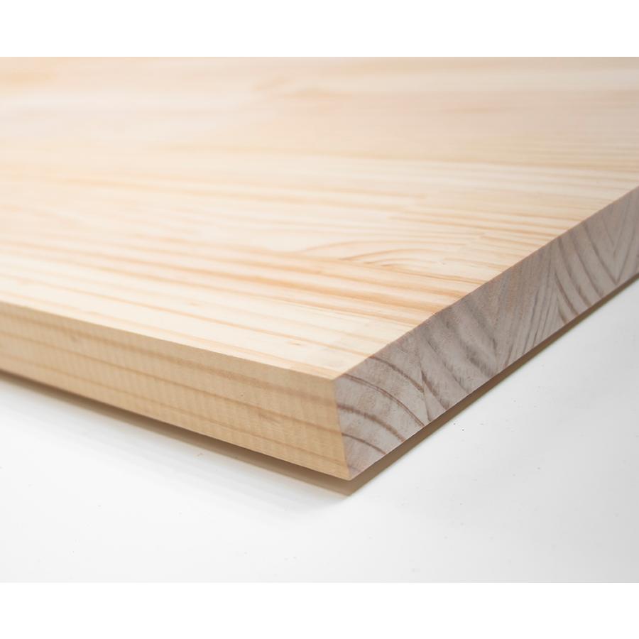 川島材木店 パイン集成材テーブル板 1825x915x30mm 3'x6' [大型商品