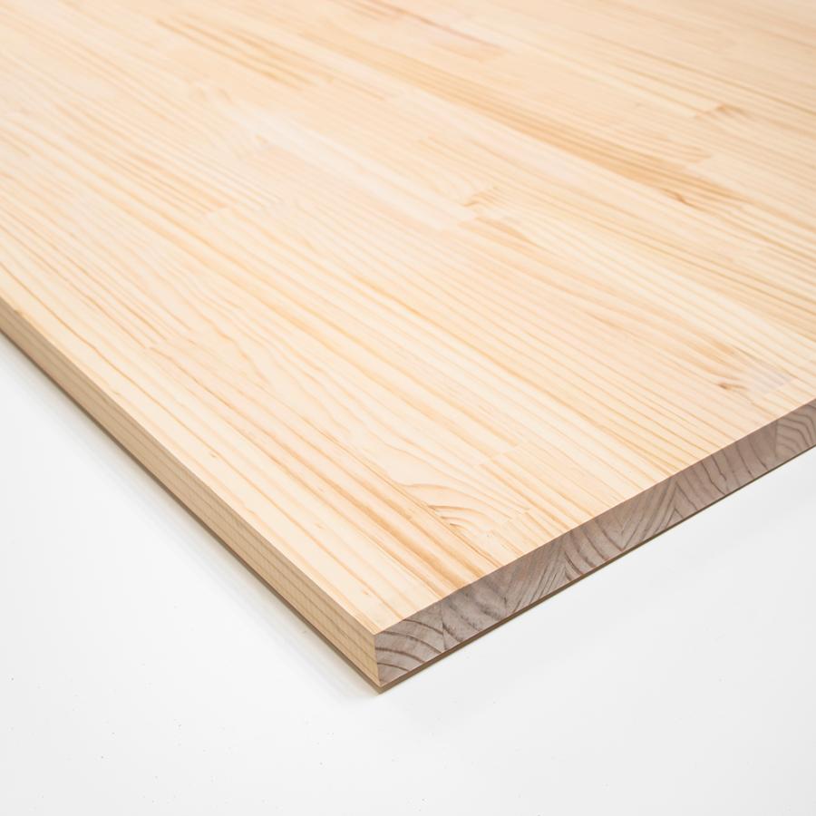 川島材木店 パイン集成材テーブル板 1825x915x30mm 3'x6' [大型商品