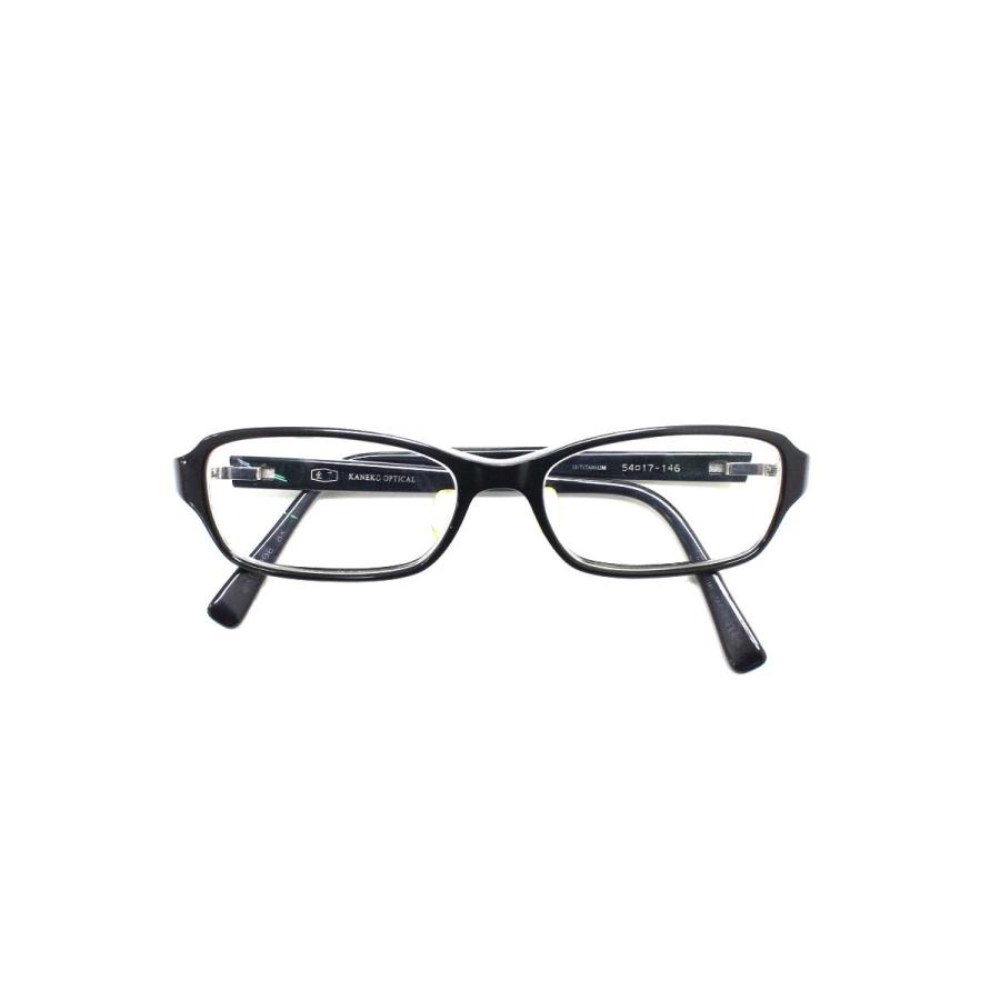 金子眼鏡 KO-006 メガネ ブラック セルフレーム フルリム スクエア