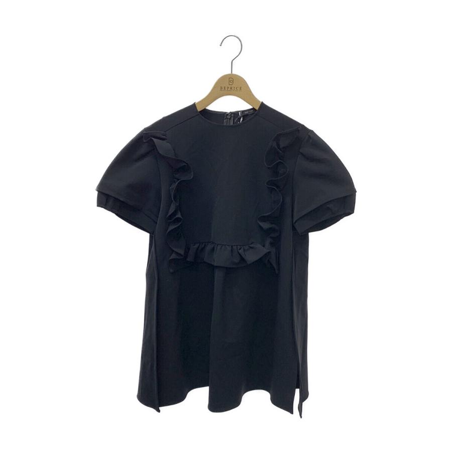 YOKO CHAN（ヨーコチャン） シャツ ブラウス パフスリーブフリルトリム