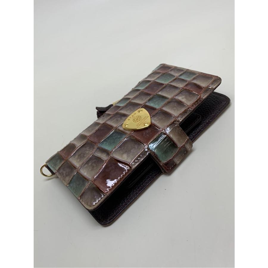 ATAO（アタオ） 小物 hippo 手帳型スマホケース 総柄 : ブランド