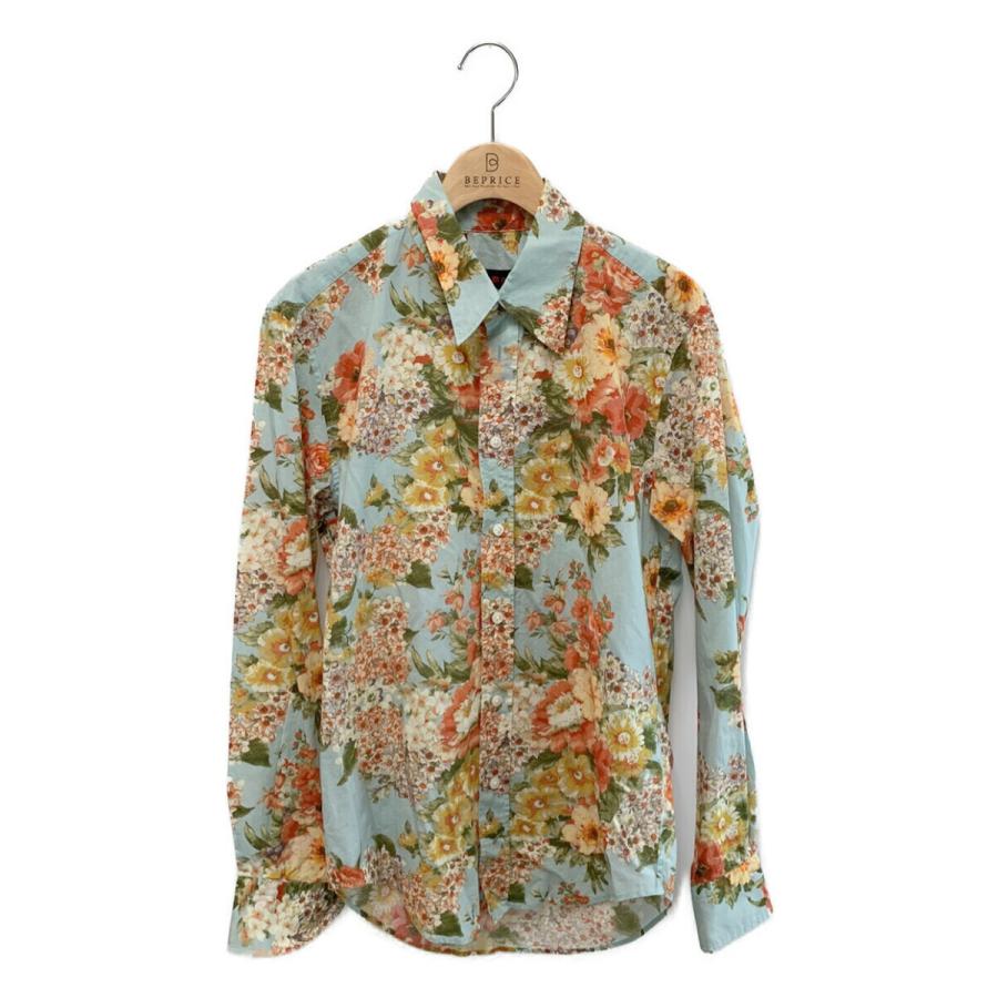 CABaN キャバン シャツ 20SS コットンフラワープリント レギュラカラー