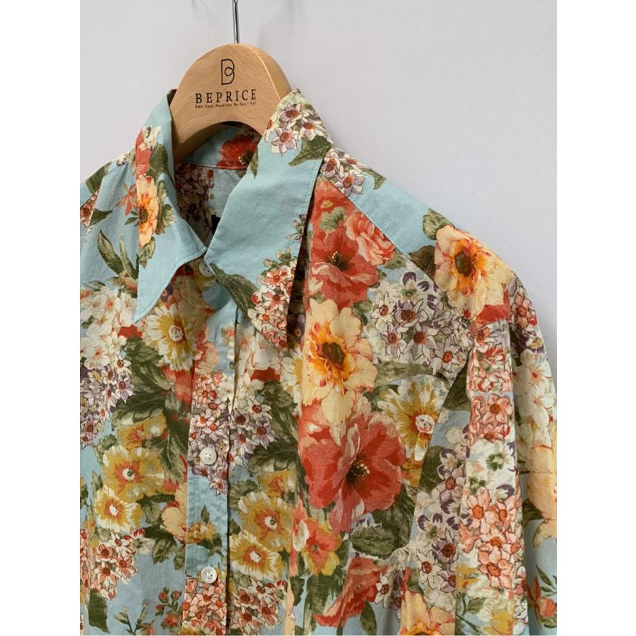 CABaN キャバン シャツ 20SS コットンフラワープリント レギュラカラー