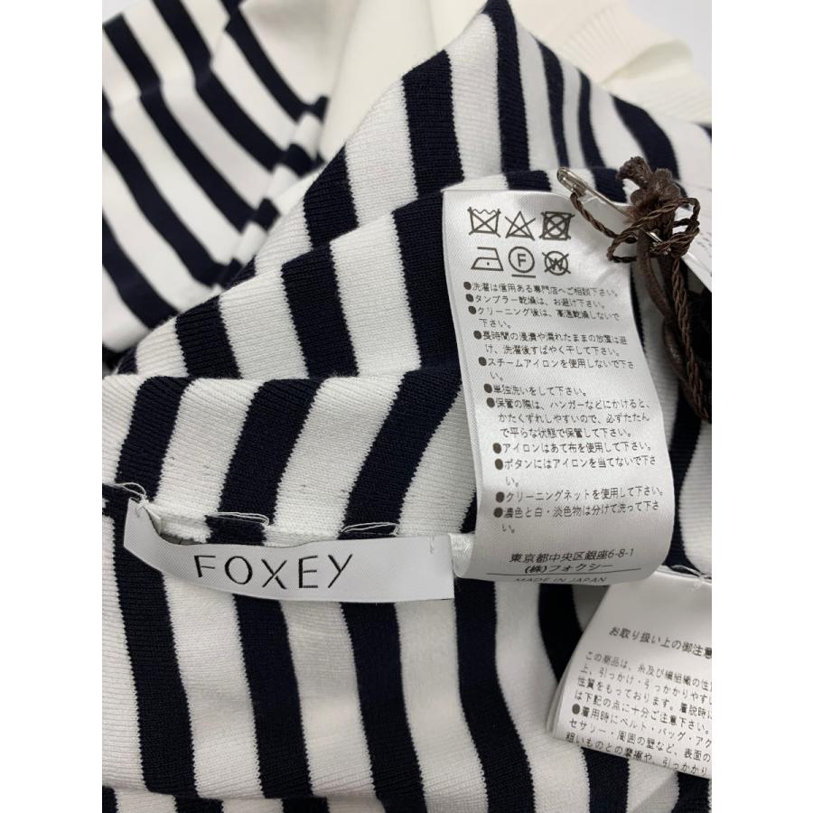 フォクシーブティック 43583 カーディガン 38 ホワイト cardigan RIVER