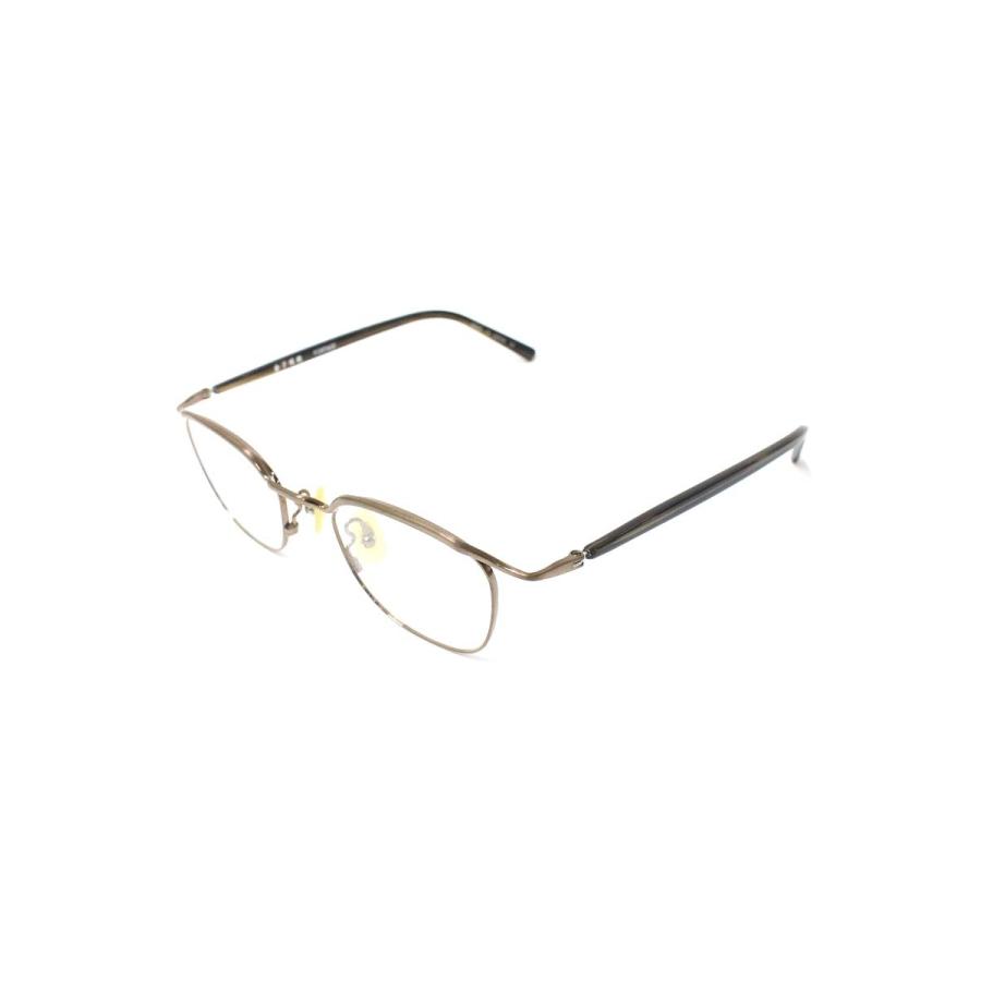 金子眼鏡 KV-128 メガネ ブラウン VINTAGE ウェリントンフレーム