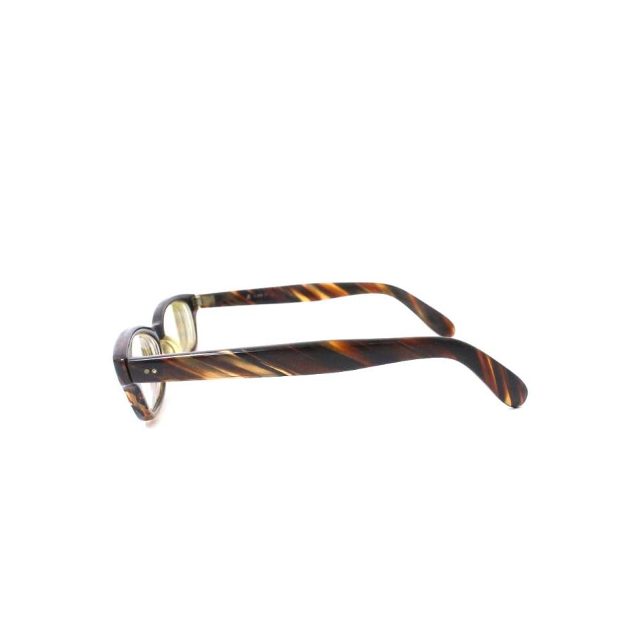 泰八郎謹製 T-104 メガネ ブラウン セルフレーム ITAT1204P7AK