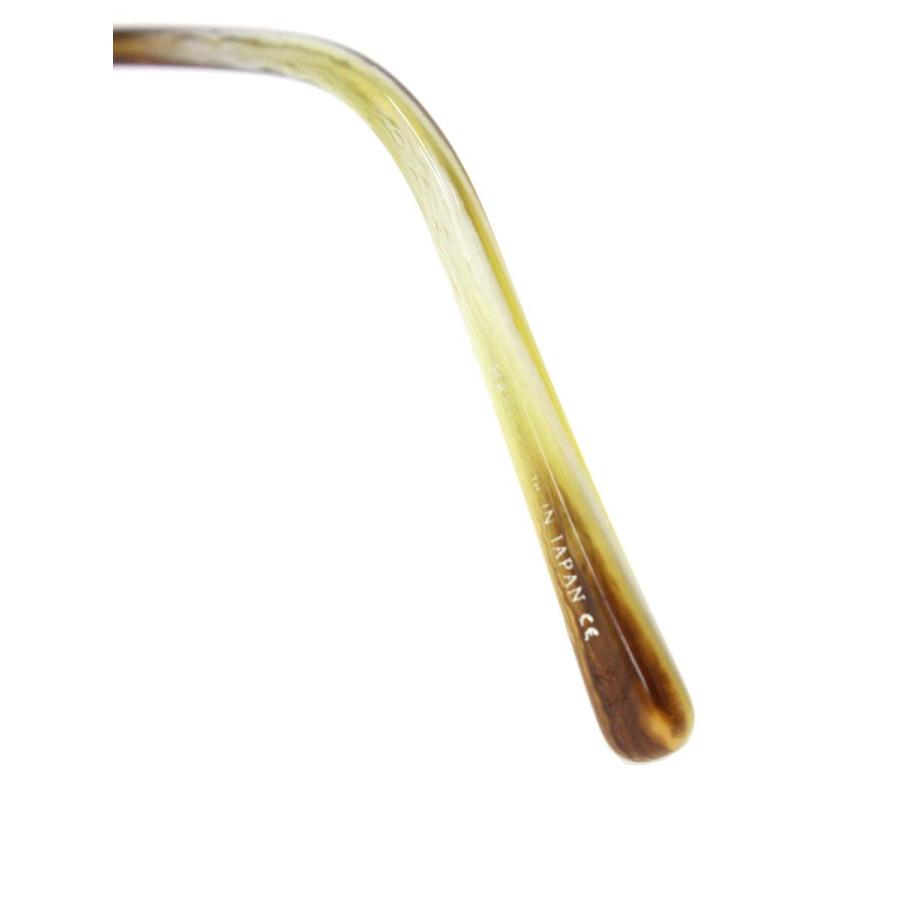 金子眼鏡 KA-42 眼鏡 ブラウン/レッド マーブル セルフレーム