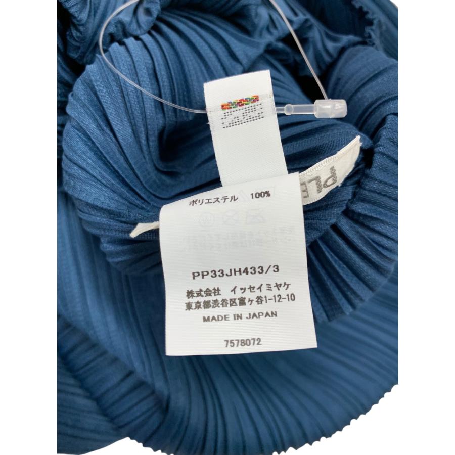 プリーツプリーズイッセイミヤケ PP33-JH433 ワンピース 3 ブルー バイ