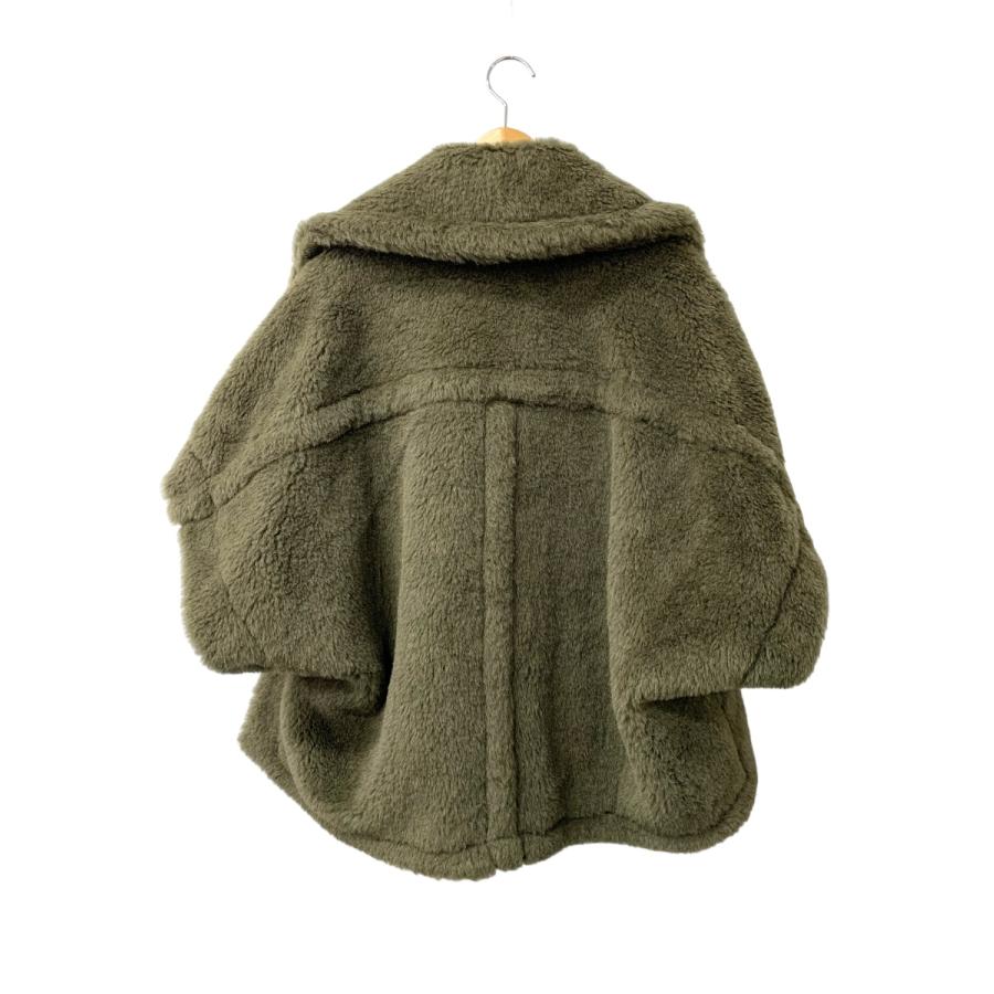 マックスマーラ テディベアーケープ 23473613336 ポンチョ S カーキ