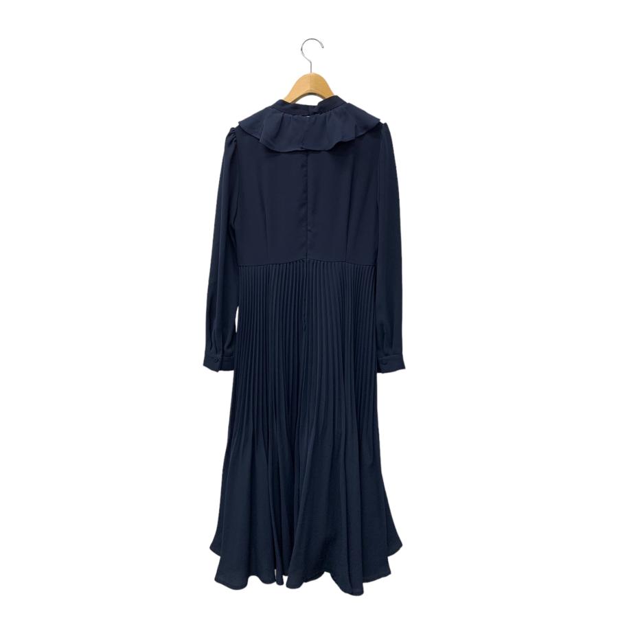 セルフォード ボウタイプリーツワンピース CWF0224022 36 ネイビー