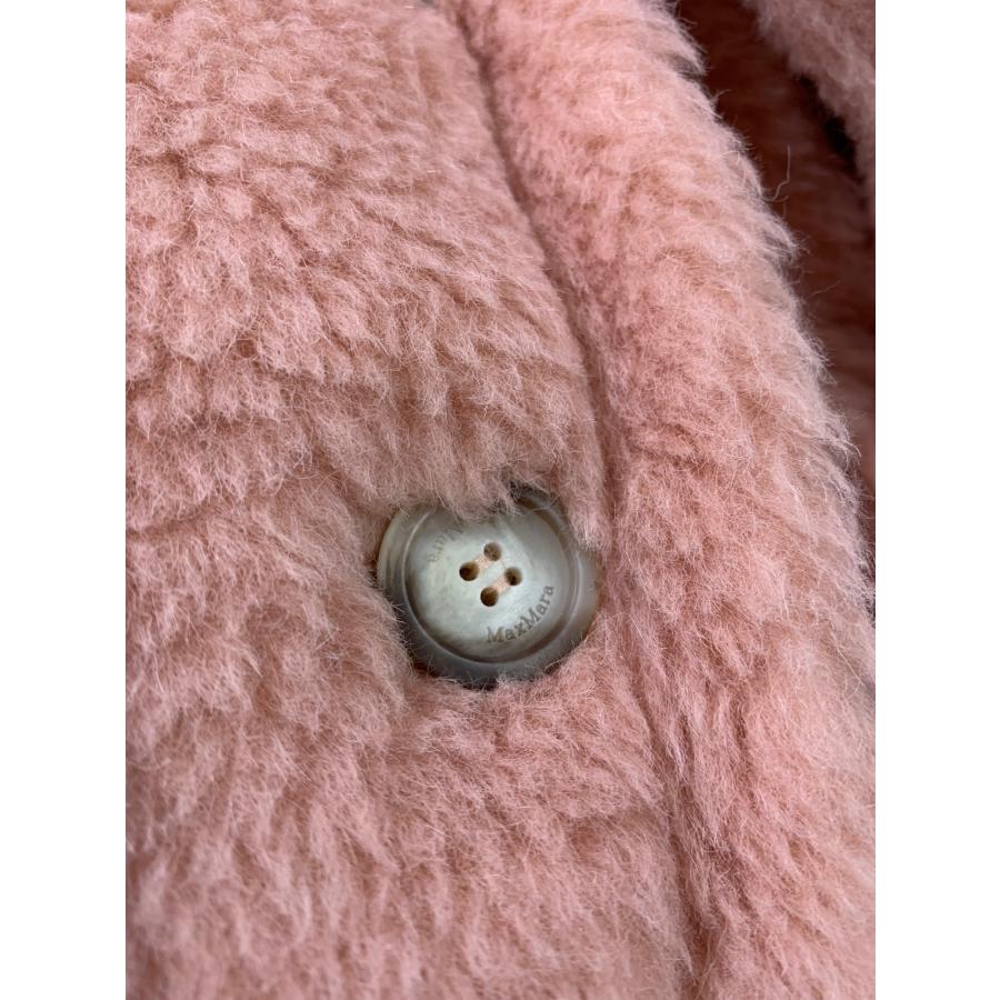 マックスマーラ テディベア 23473601376 ケープ コート ML ピンク