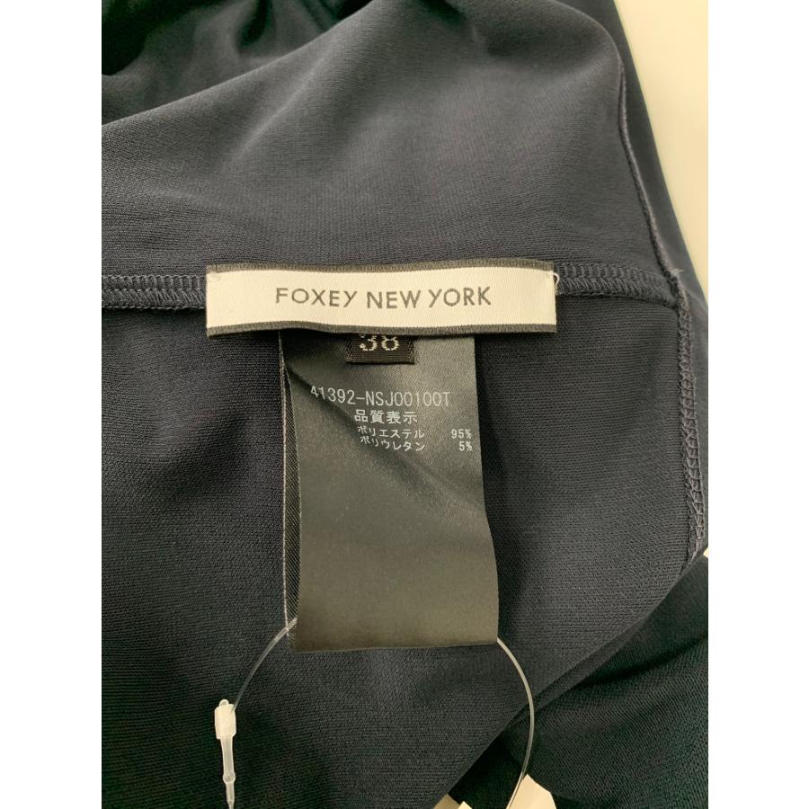 フォクシーニューヨーク 41392 カーディガン 38 ネイビー LADY BOW