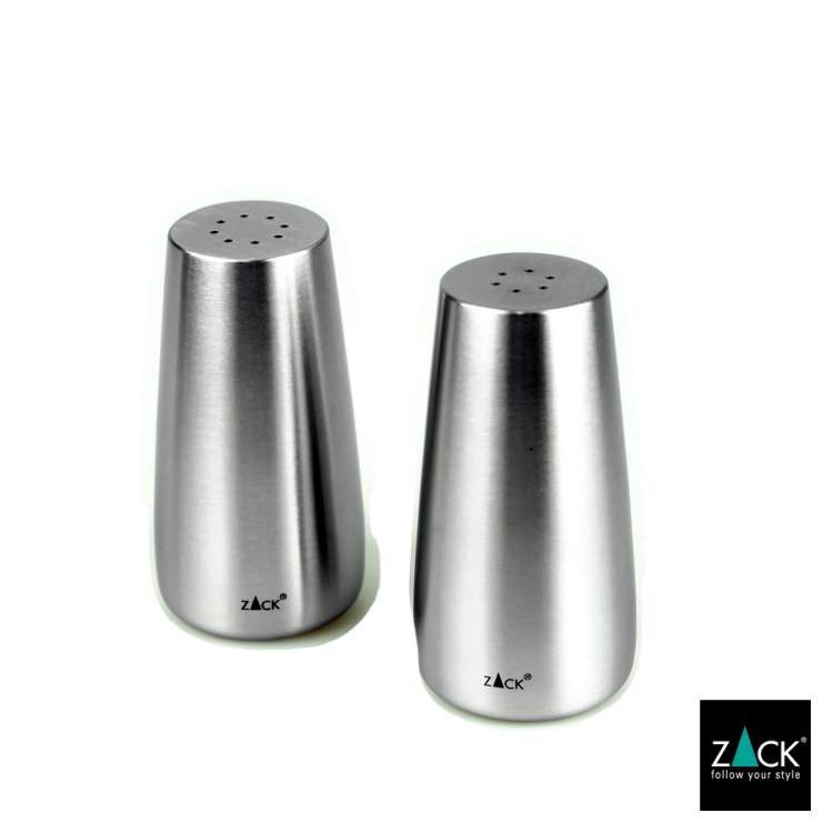 ZACK ソルト＆ペッパーセット 塩こしょう 容器 ペッパー ソルト