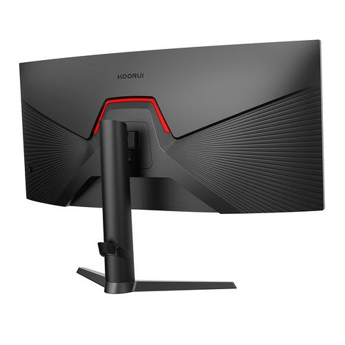KOORUI G3441VC 34型 VAパネル UWQHD曲面モニター 180Hz HDR400 3辺