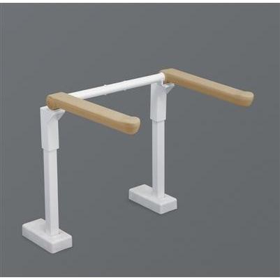 TOTO 【EWC772R】 トイレ用手すりはね上げ床固定背無 яг∀ : アール