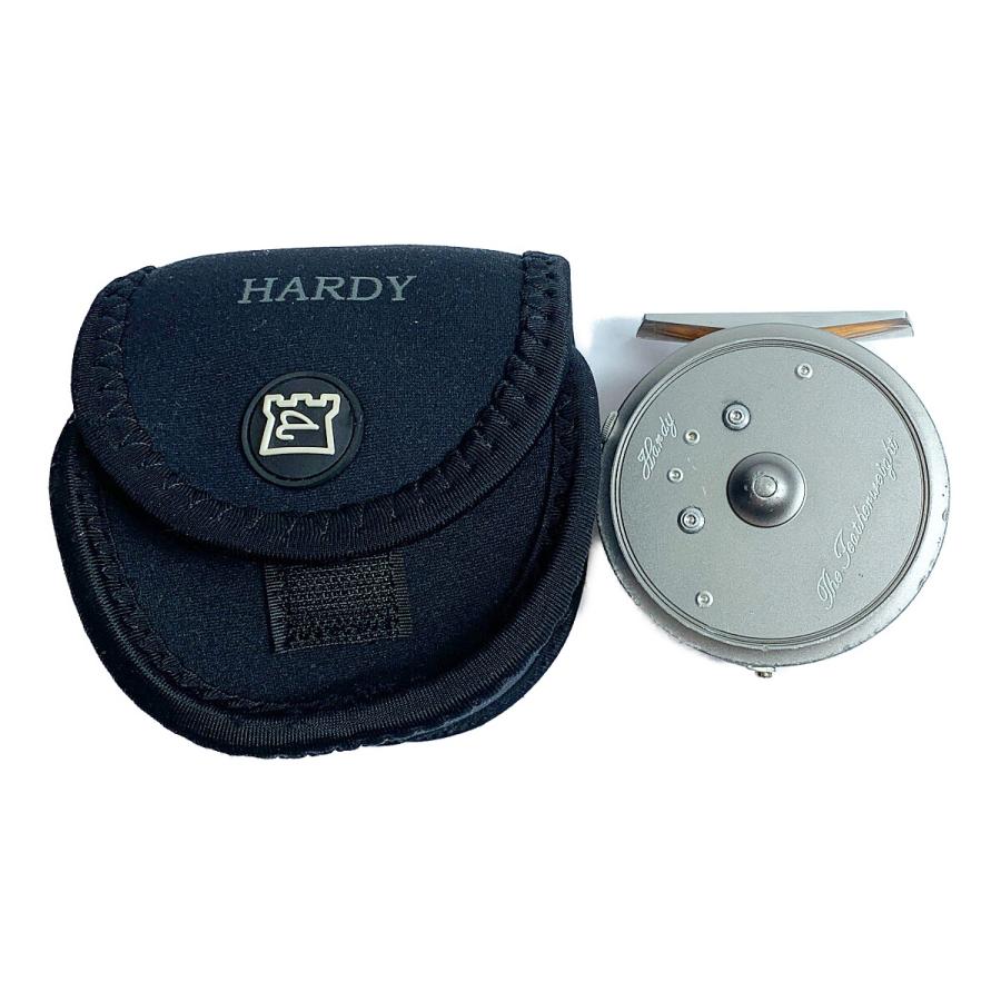 HARDY ハーディー フェザーウエイト フライリール ポーチ付 フェザー