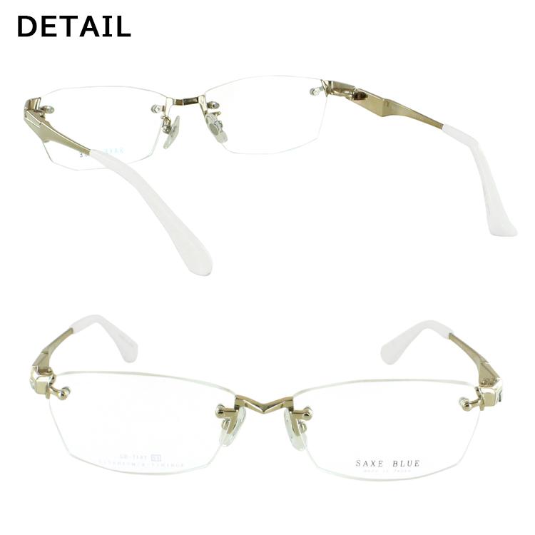 ツーポイント メガネ 度付き 度あり 眼鏡 日本製 メンズ 男性用 フチ