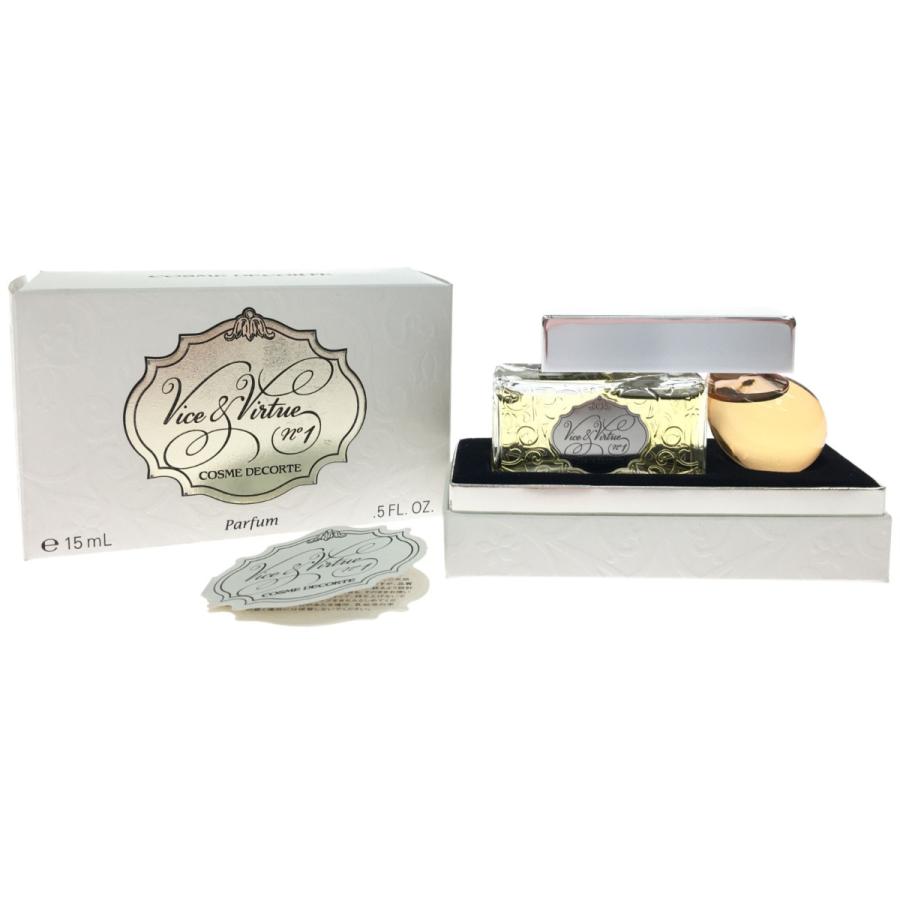 ▽▽ コスメデコルテ バイス&バーチュ No.1 パルファン 15ml 目立った