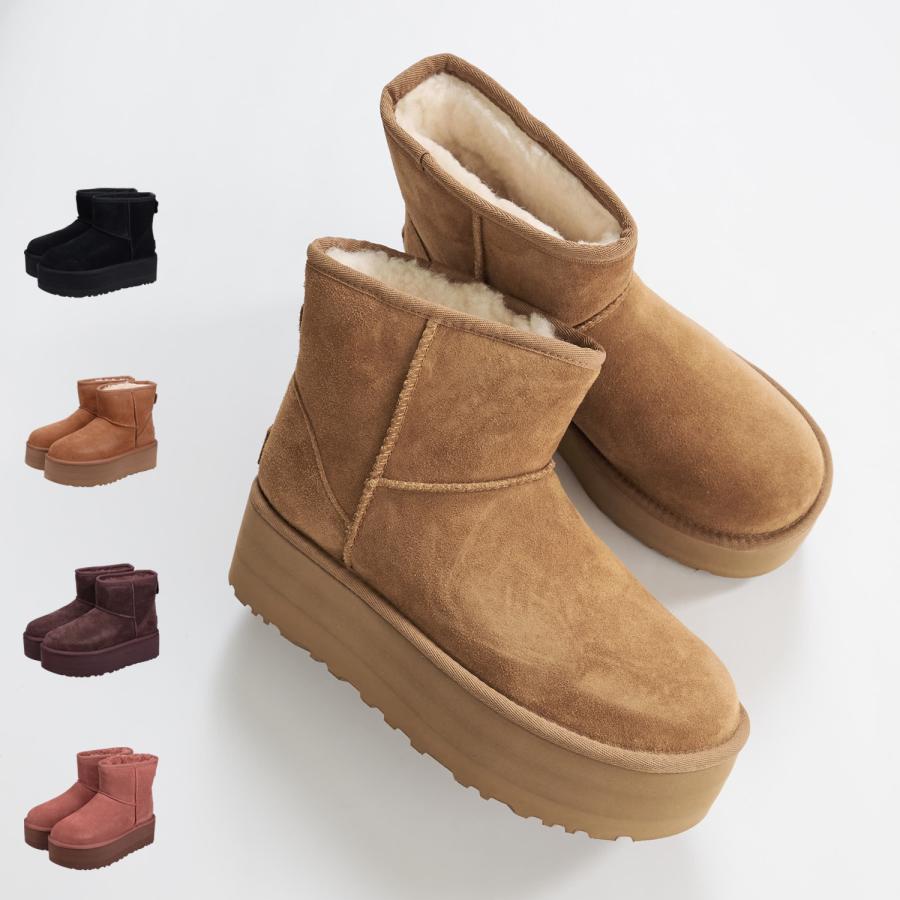 UGG（アグ） ムートンブーツ クラシック ミニ プラットフォーム