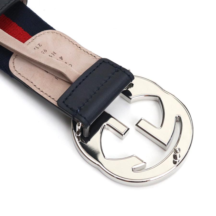 GUCCI（グッチ） ベルト 411924 H917N 8497 メンズ ネイビー 爆買