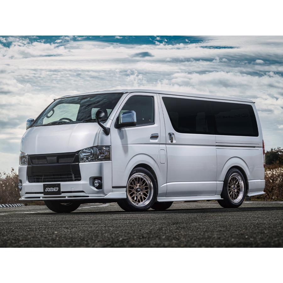 RAYS レイズ HOMURA 2x9L-RA 200系 ハイエース 7.5J-18 +38 6H139.7