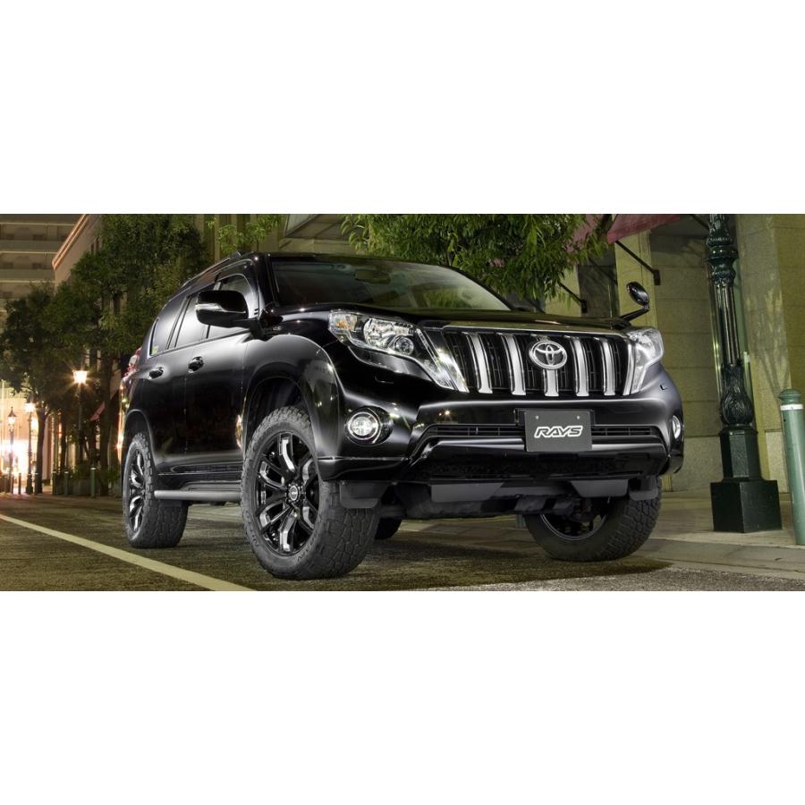 TEAM DAYTONA RAYS レイズ FDX F6 8.0J-17 +20 6H139.7 ブラック