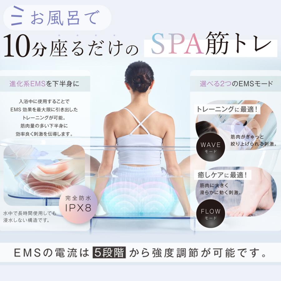 正規品 WAVEWAVE EMS ハイドロマット Hydro Mat 入浴時のお尻のEMS SPA