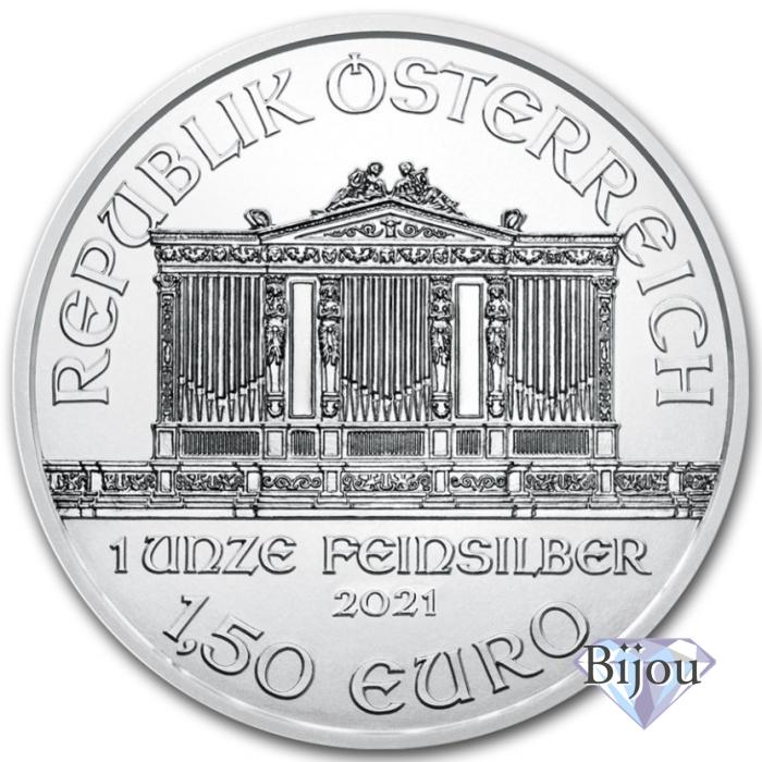 オーストリア ウィーン銀貨 1オンス 純銀 シルバー 31.1g 1oz クリア