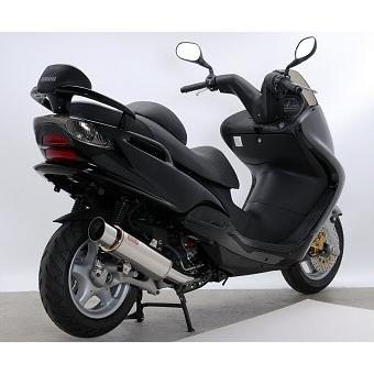 マジェスティ125 キャブ・FI共通 5CA マフラー ROSSO ライネス 110φ 02