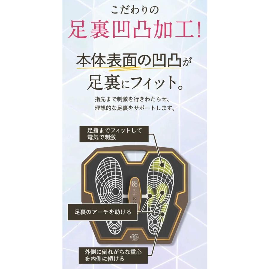 正規販売店 1年保証付 保阪尚希プロデュース フットエナジープロ FE