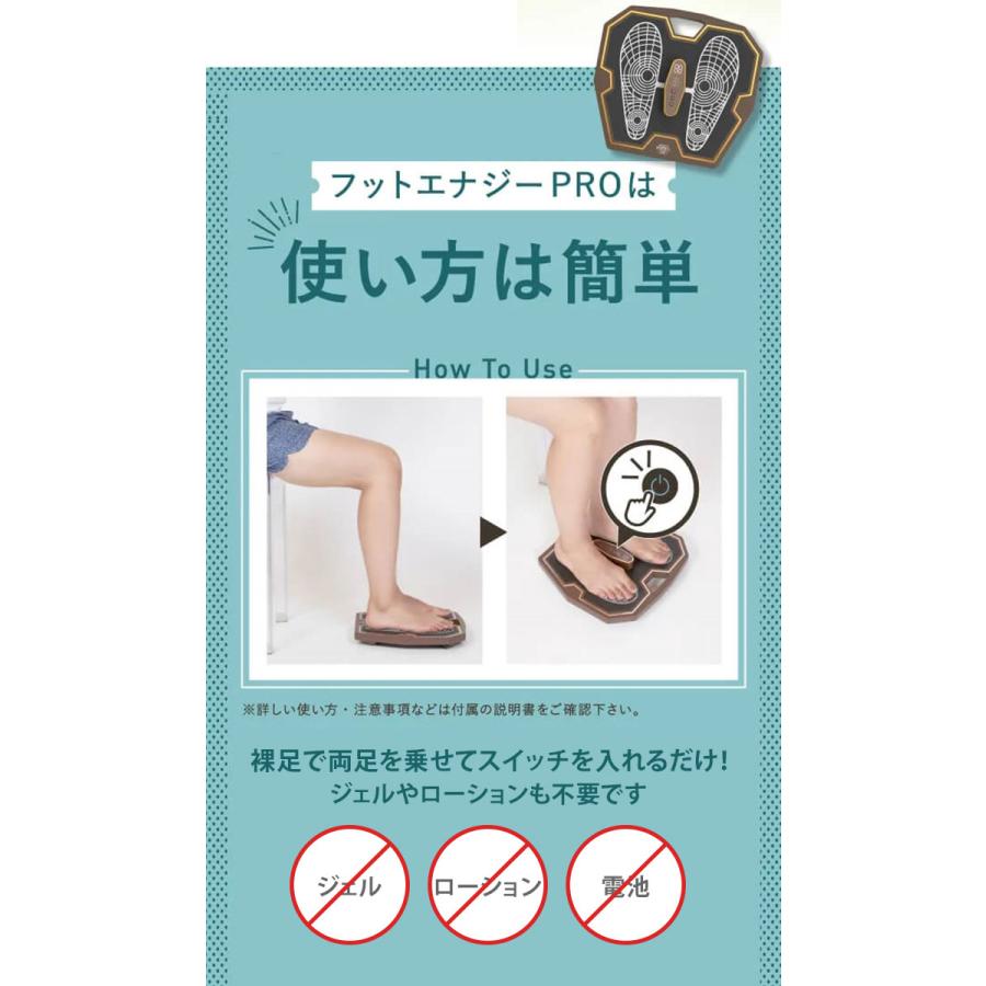 正規販売店 1年保証付 保阪尚希プロデュース フットエナジープロ FE