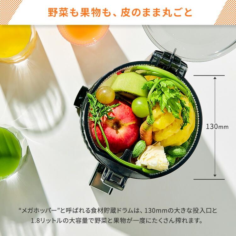 HUROM（ヒューロム） 2025年モデル コールドプレスジューサー H70FT