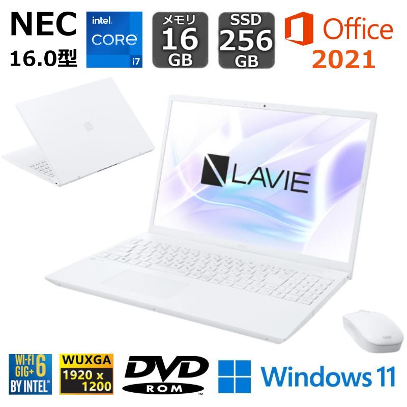 LAVIE N16 NEC ノートパソコン 16.0型/ Core i7-1255U/ メモリ 16GB