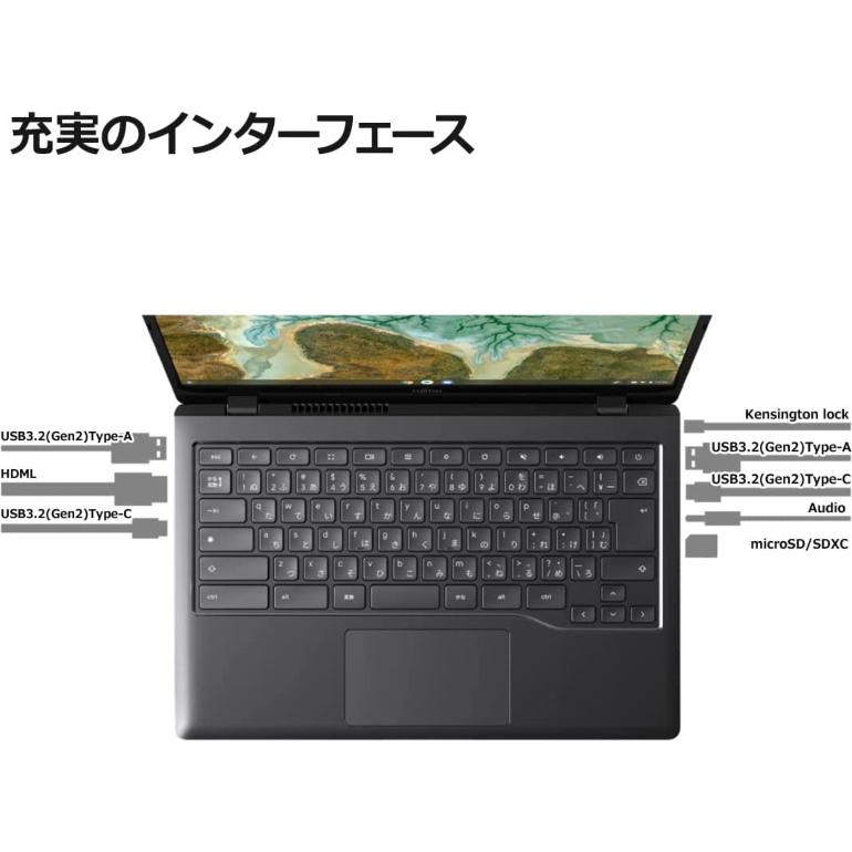 FMV 富士通 FUJITSU ノートパソコン Chromebook 14型/ Intel Core i3