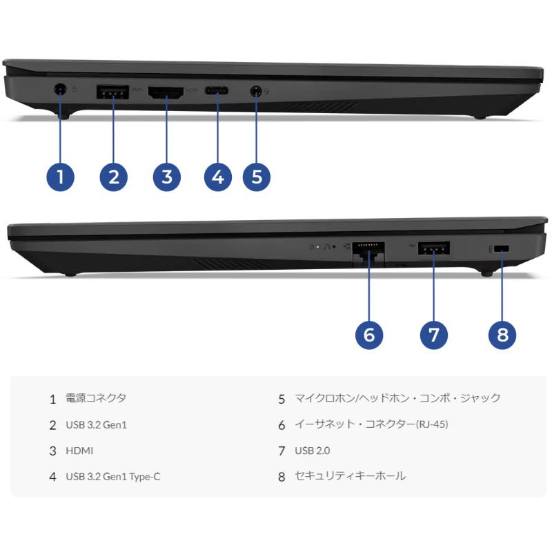 Lenovo V ノートパソコン V14 Gen 4 14型/ AMD Ryzen 5 7430U/ メモリ
